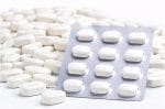 White pills in blister pack